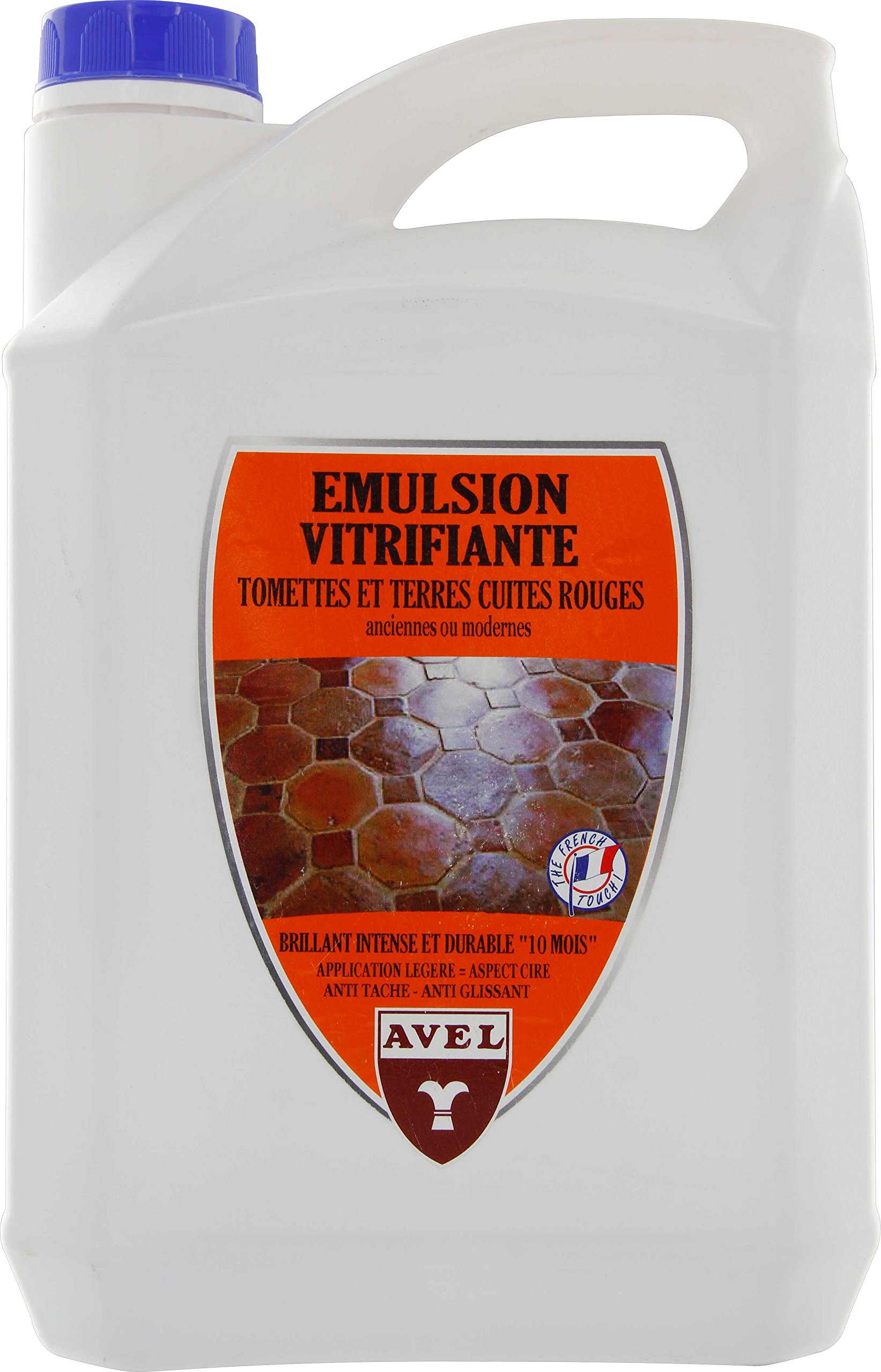 Emulsion Vitrifiante Tomettes Rouges AVEL (5 litres Rouge 11)