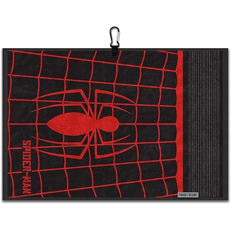 Spiderman Golf Jacquard Towel