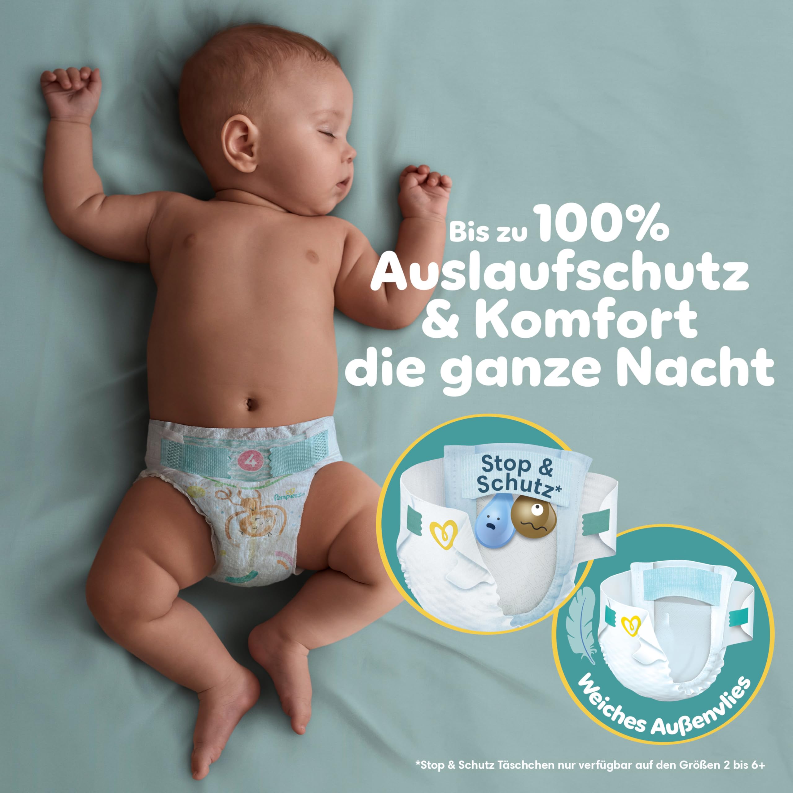 Pampers Pañales tamaño 7 (15 kg+) Baby Dry, extra grande, caja de meses, hasta 12 horas de protección contra fugas, 132 unidades (1 unidad)