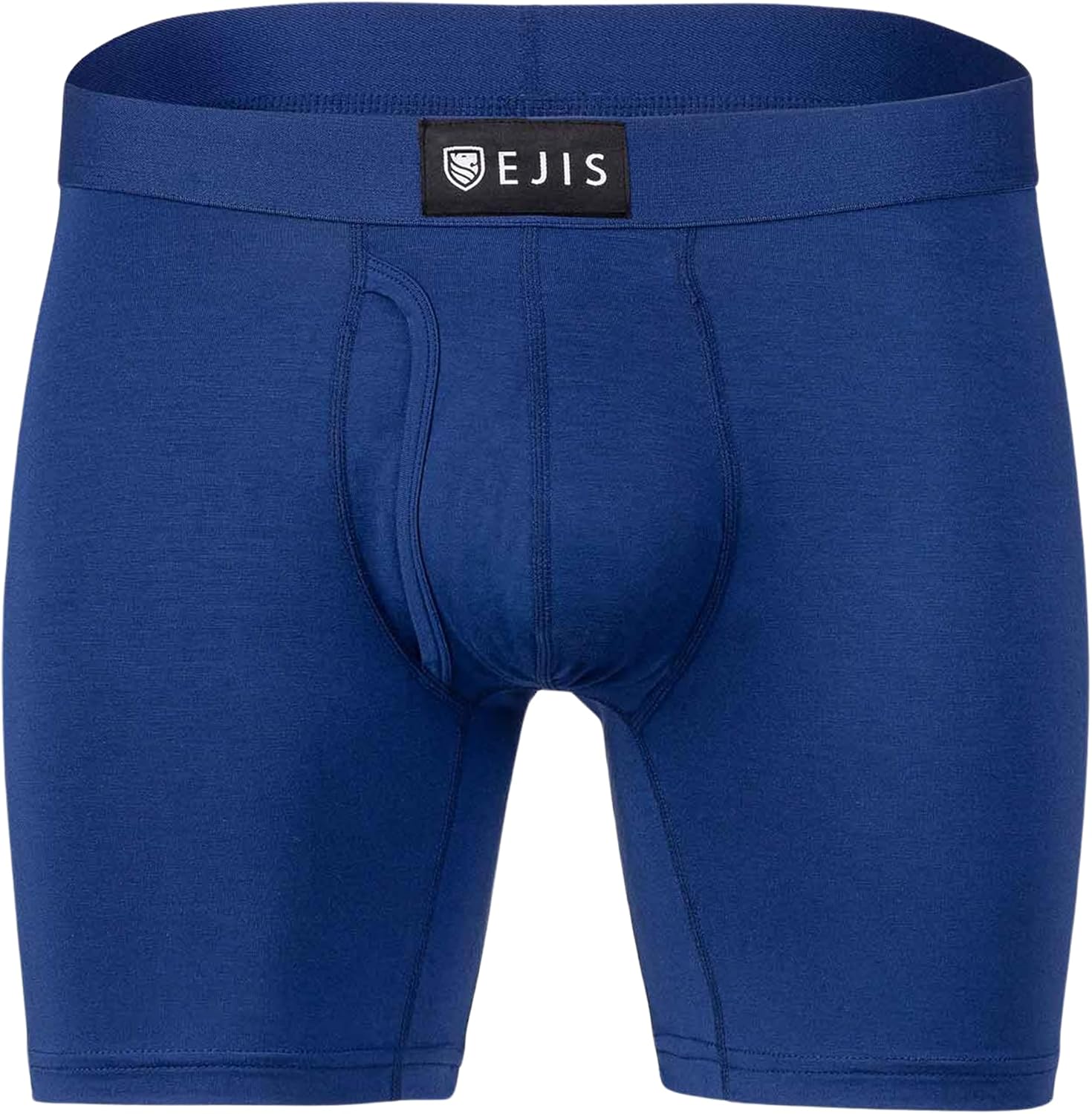 Ejis Men Boxer Briefs with Pouch | Moisture-Wicking, Breathable Modal Underwear for Men | Anti-Chafing | Odor Resistant