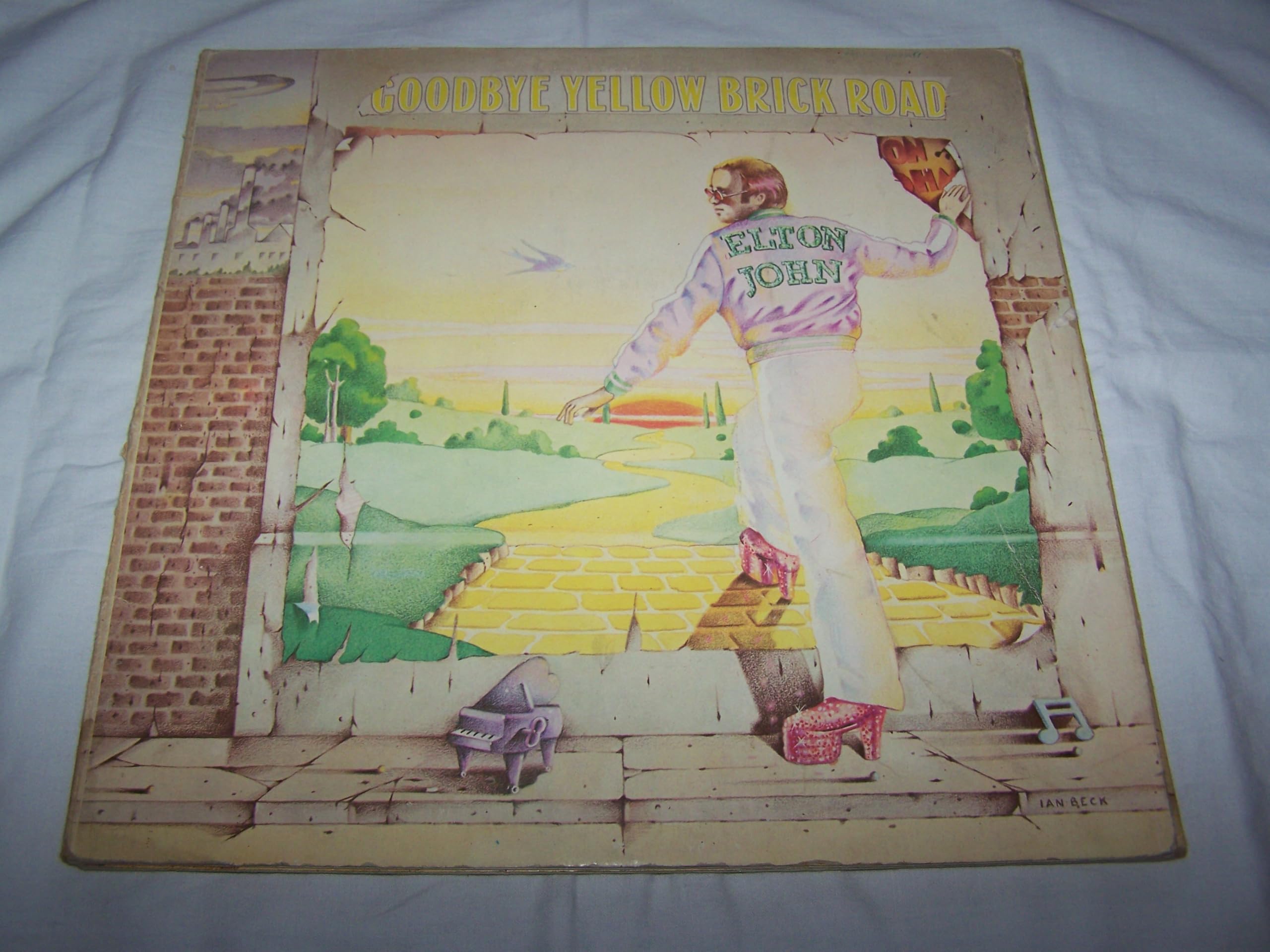Elton John Goodbye Yellow Brick Road Original Double Album 12 inch