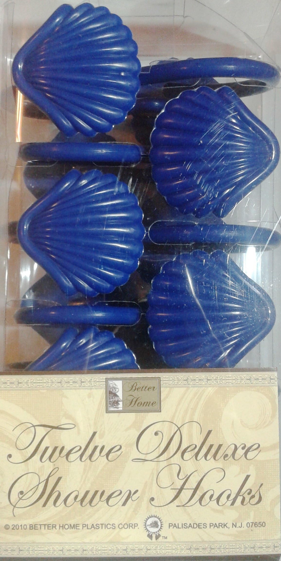 12 Piece Plastic Basic Locking Round Hook Easy Gliding