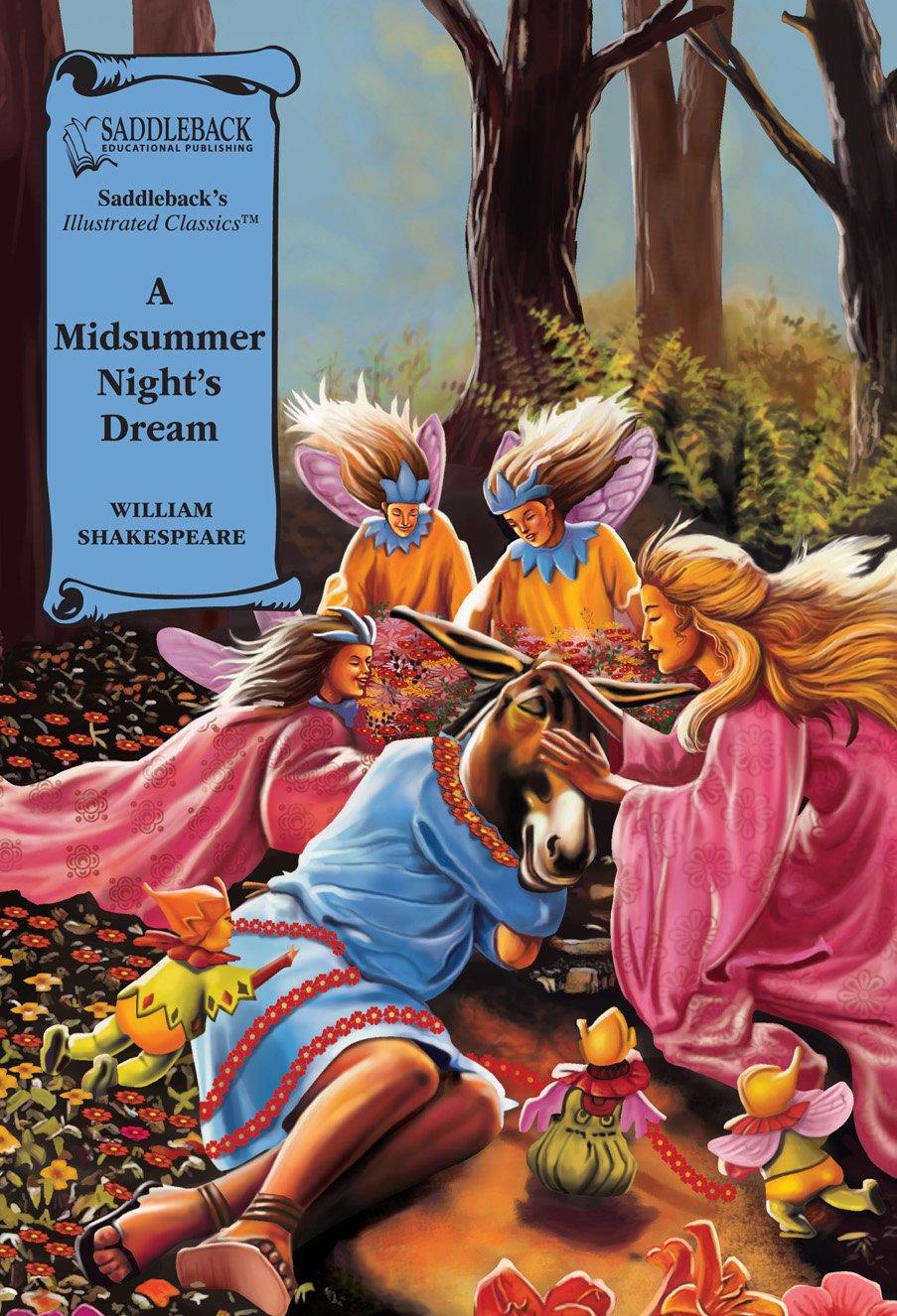 Saddleback Educational Publishing A Midsummer Night's Dream Illustrated Classics)