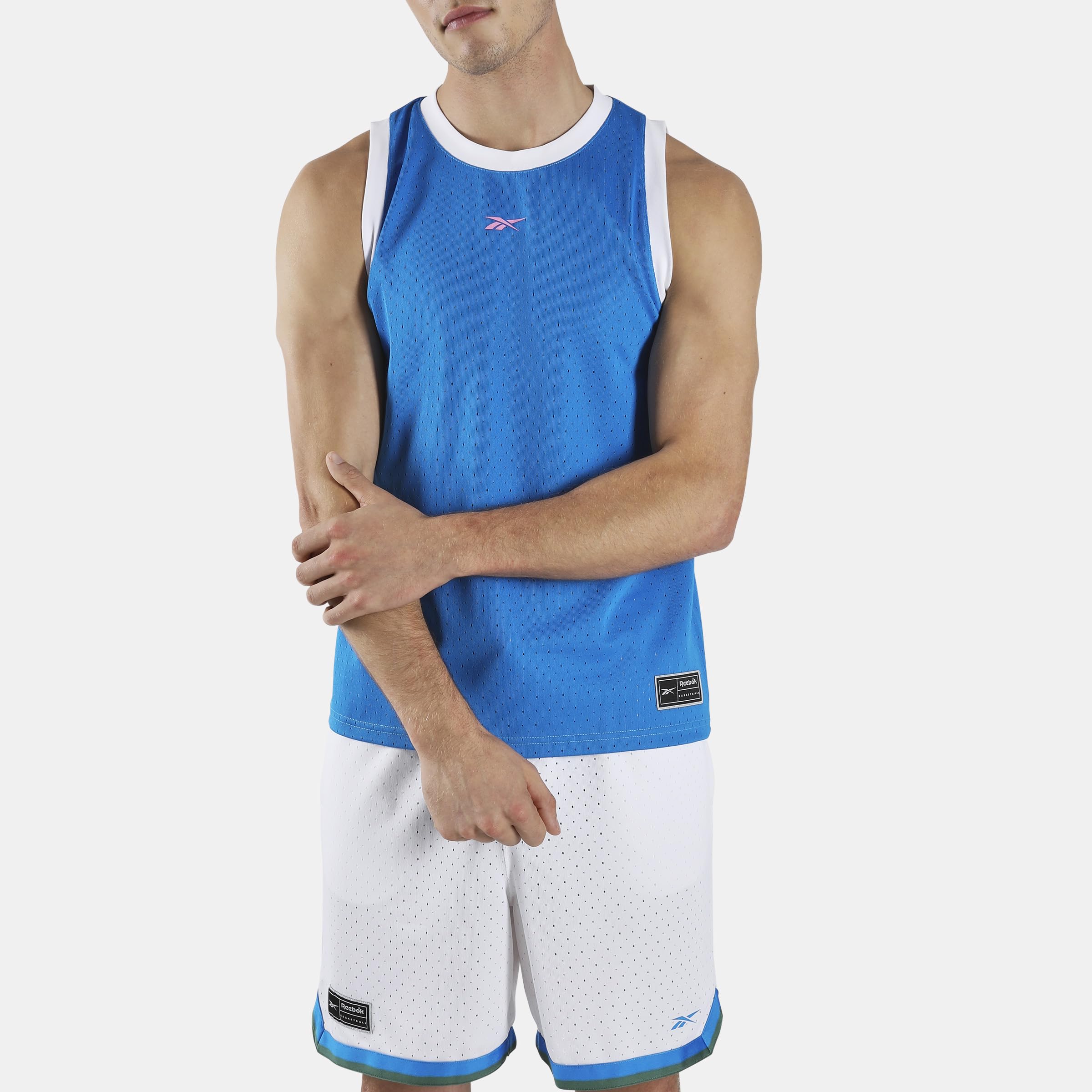 Reebok ID Basketball Mesh Jersey Blue