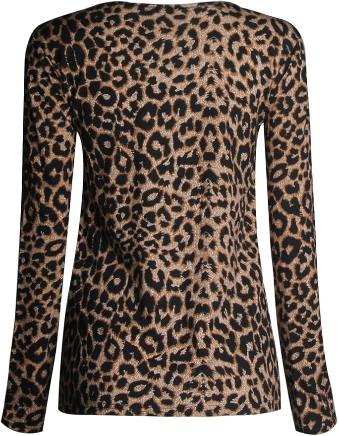 Leopard print long sleeve Clearance