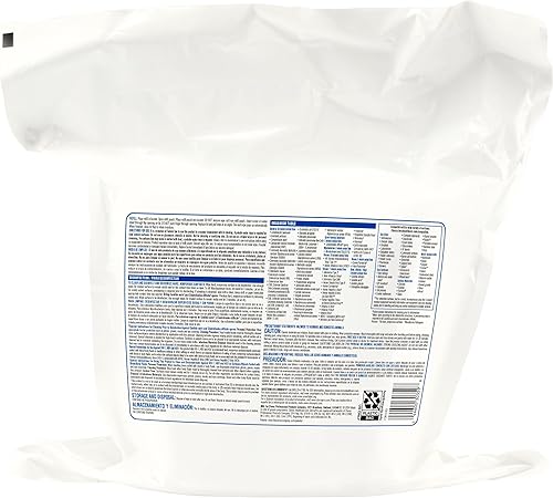 Miniatura 9 de CLOROX Healthcare - Toallitas germicidas de lejía, 12 x 12 pulgadas, repuesto para cubo, bolsa de 110 unidades (el paquete puede variar)