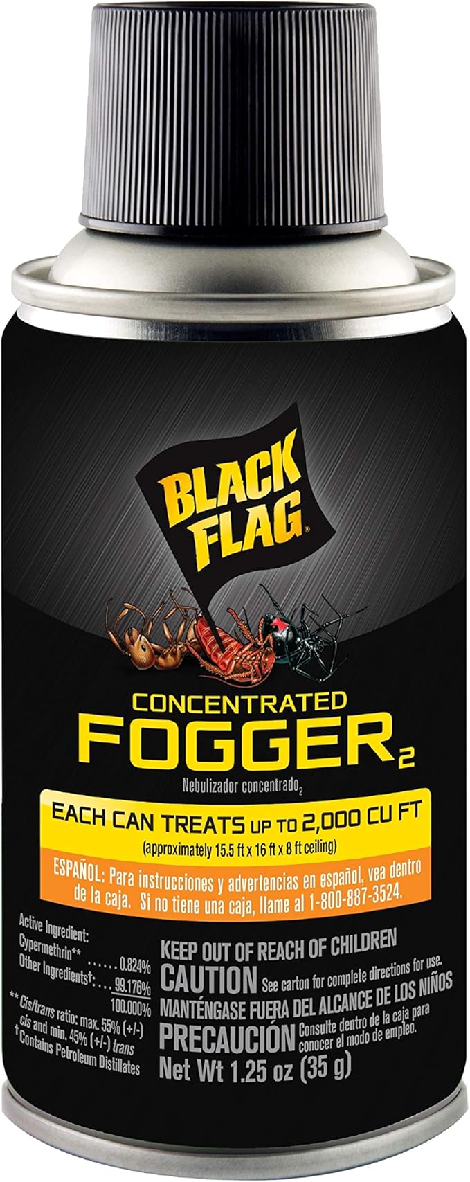 Black Flag Concentrated Fogger, 6 Count-1.25 ... - Amazon.com