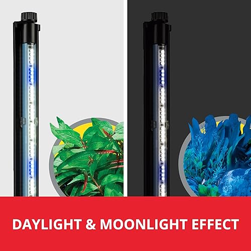 Miniatura 9 de Marineland Tira de luz LED oculta para acuarios, LED blancos y azules