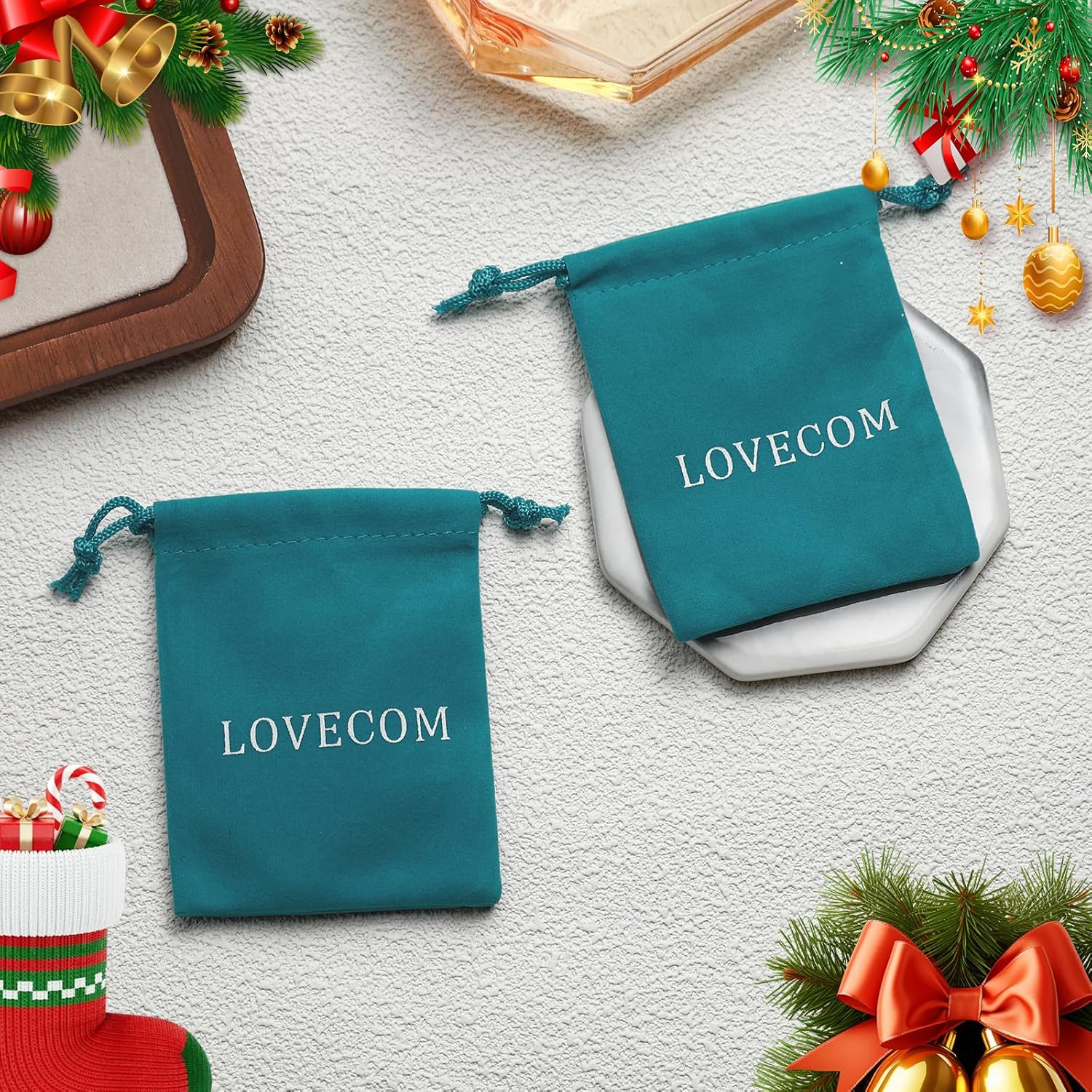 LOVECOM S925 Sterling Silver Hug Rings for Women Adjustable Hugging Hands Open Ring for Men Promise Rings Jewelry Birthday Mothers Day Gifts for Dad Mom Wife Daughters Grandma Best Friend - Image 7