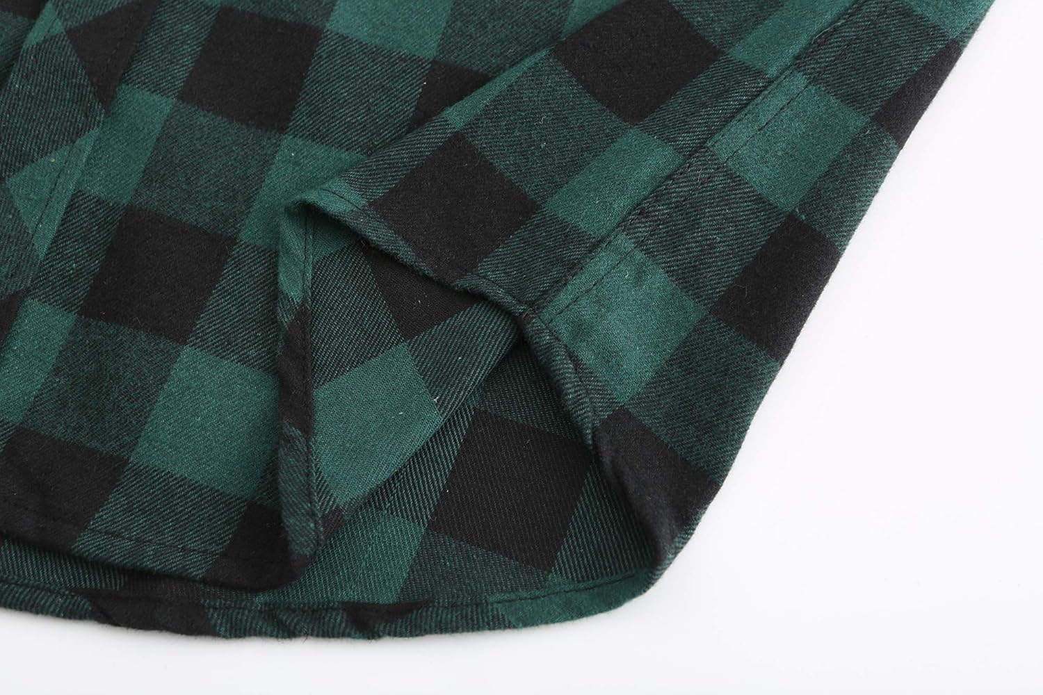 Mens Buffalo Plaid Shirts Long Sleeve Flannel Shirt for Men Lumberjack Shirt - Image 6