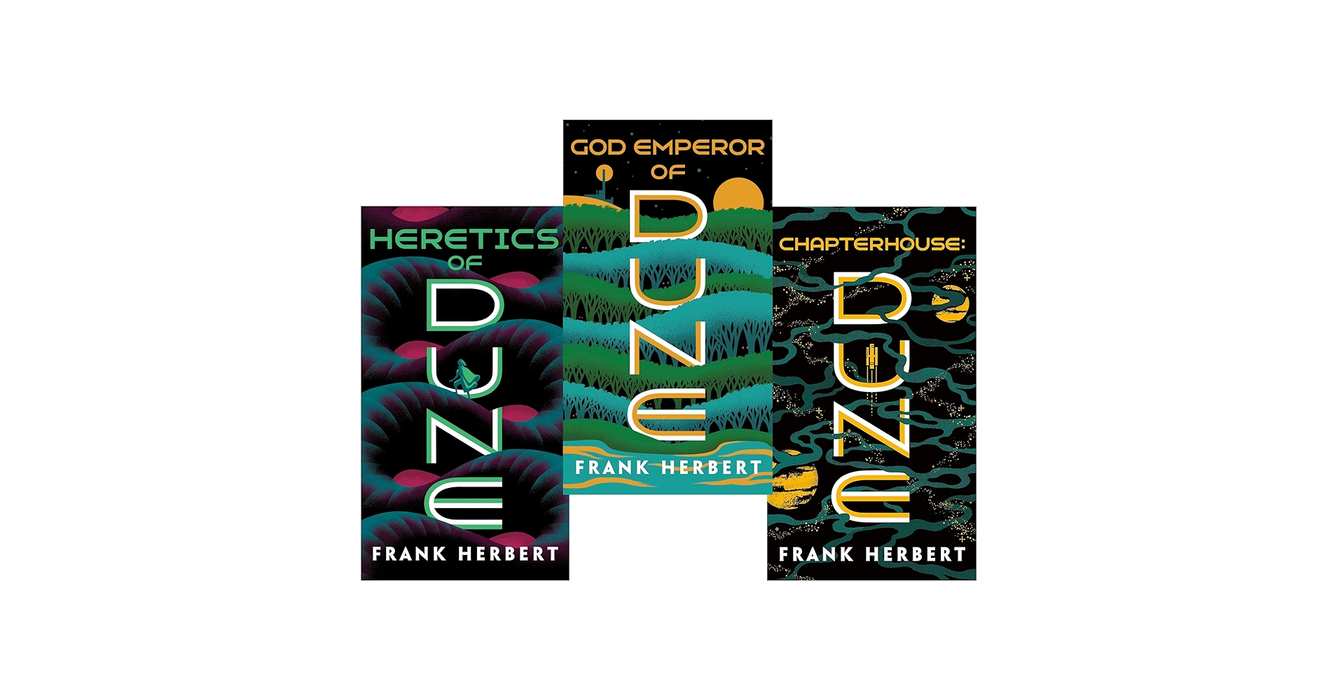 Frank Herbert Dune Series 2冊セット Dune Book Series Set II (3 Books): Book 4 of God Emperor of