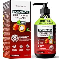 Vista 1 de Batana Oil Shampoo for Thinning Hair - Volumizing Biotin & Rosemary Formula - Sulfate Free Thickening Shampoo for Women & Men - Natural Batana