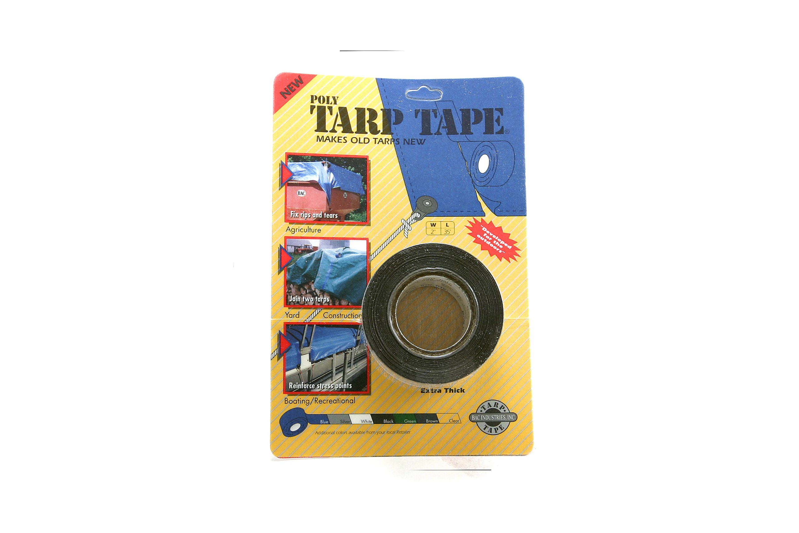 Tarp Tape TBR-35 2-Inch Tarp Tape, Brown