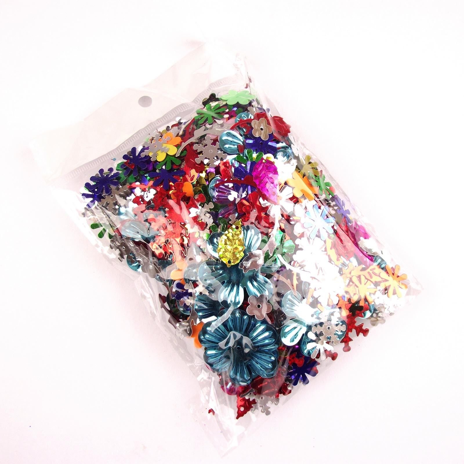 Meena Supplies Flakes And Flowers Giant 50G Bulk Packs Of Foil Table Confetti! (Flakes And Flowers)