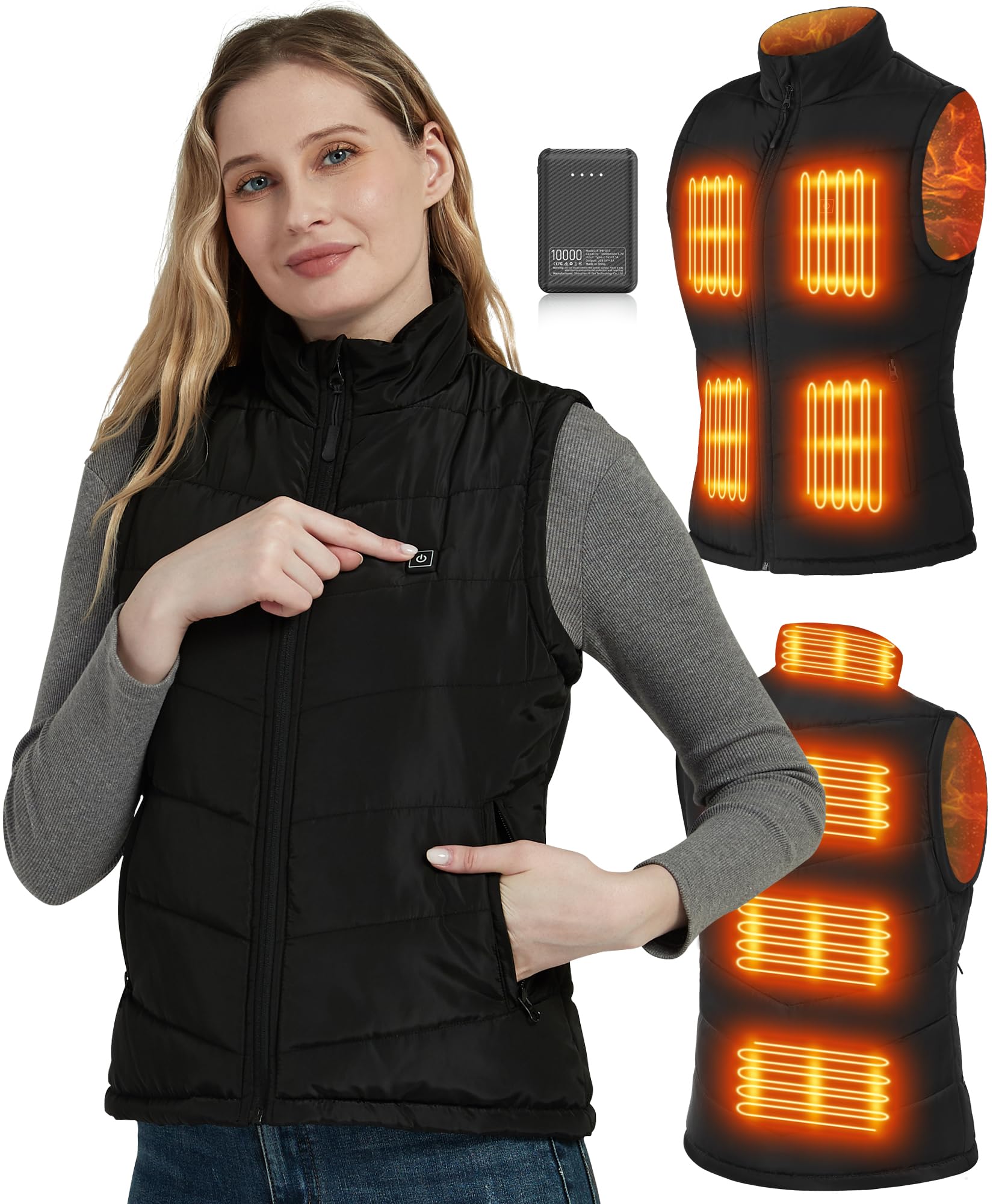 FERNIDA Women's Heated Vest