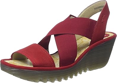 Amazon.com | FLY London Women's Heels Open Toe Sandals | Platforms \u0026 Wedges