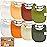 8-Pack Organic Baby Bibs for Boys, Girls - Soft Cotton Drooling and Teething Bibs for Baby Girl & Boy, Extra Absorbent, Easy to Clean & Put On for Toddler, Newborn, Infant 0-24 Months (Sahara)