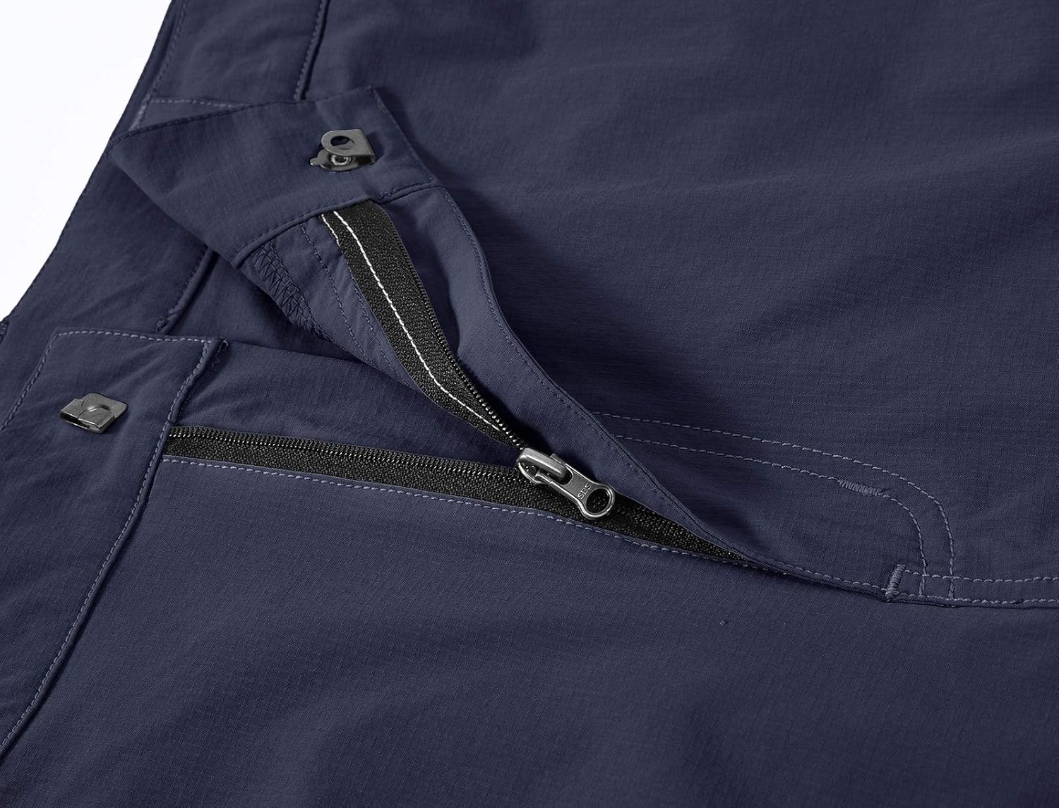 BASUDAM Men's Cargo Hiking Shorts Stretch Quick Dry Lightweight Work Shorts 6 Pockets for Camping Travel - Image 3