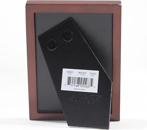 Miniatura 3 de Lawrence 755623 - Marco de fotos de madera de nogal (2 x 3 pulgadas), colección de galería