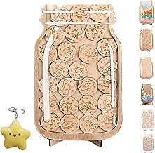 Personalized Reward Jar, Personalized Pastel Stars Magnetic Reward Jar for Students, Star Jar, Magnetic Reward Jar for Classroom Board, Star Reward Jar (Cookies)