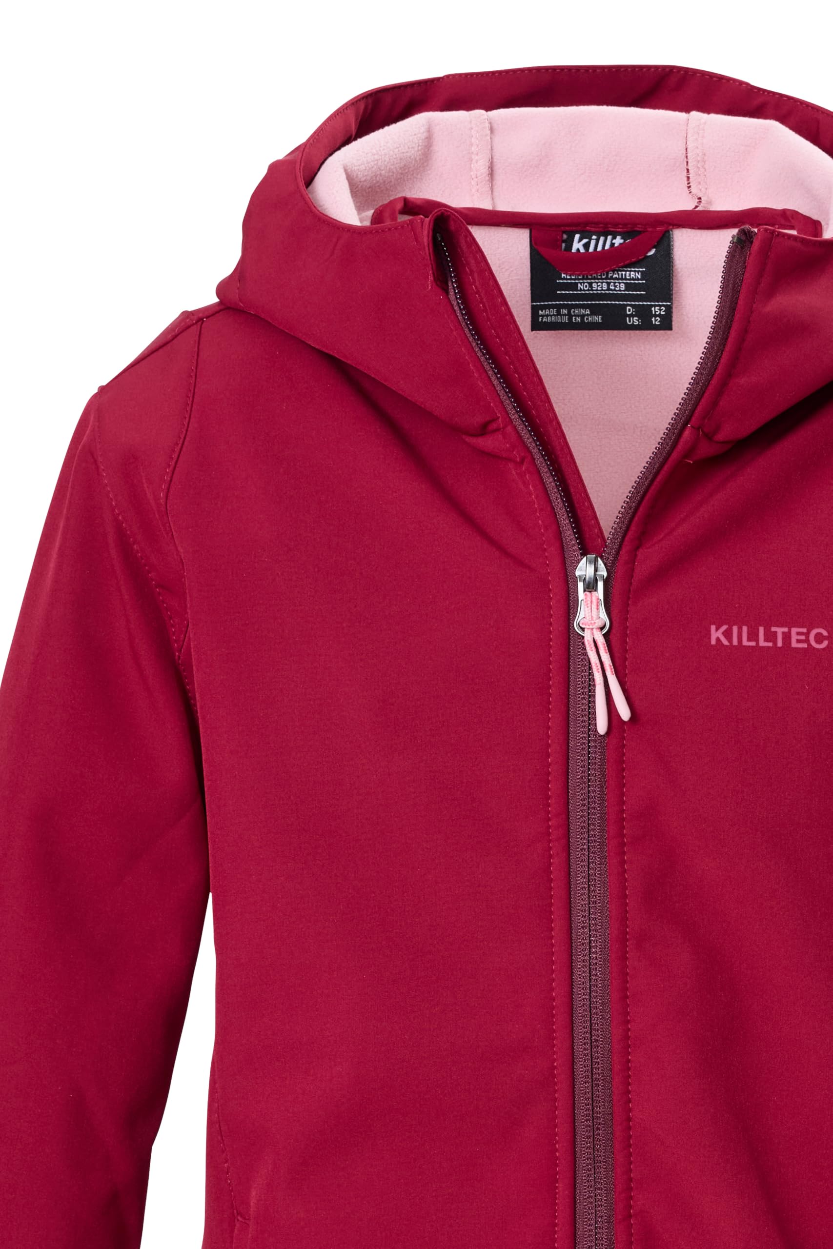 Killtec Mädchen Kow 164 Grls Sftshll Jckt Softshelljacke/Outdoorjacke mit Kapuze