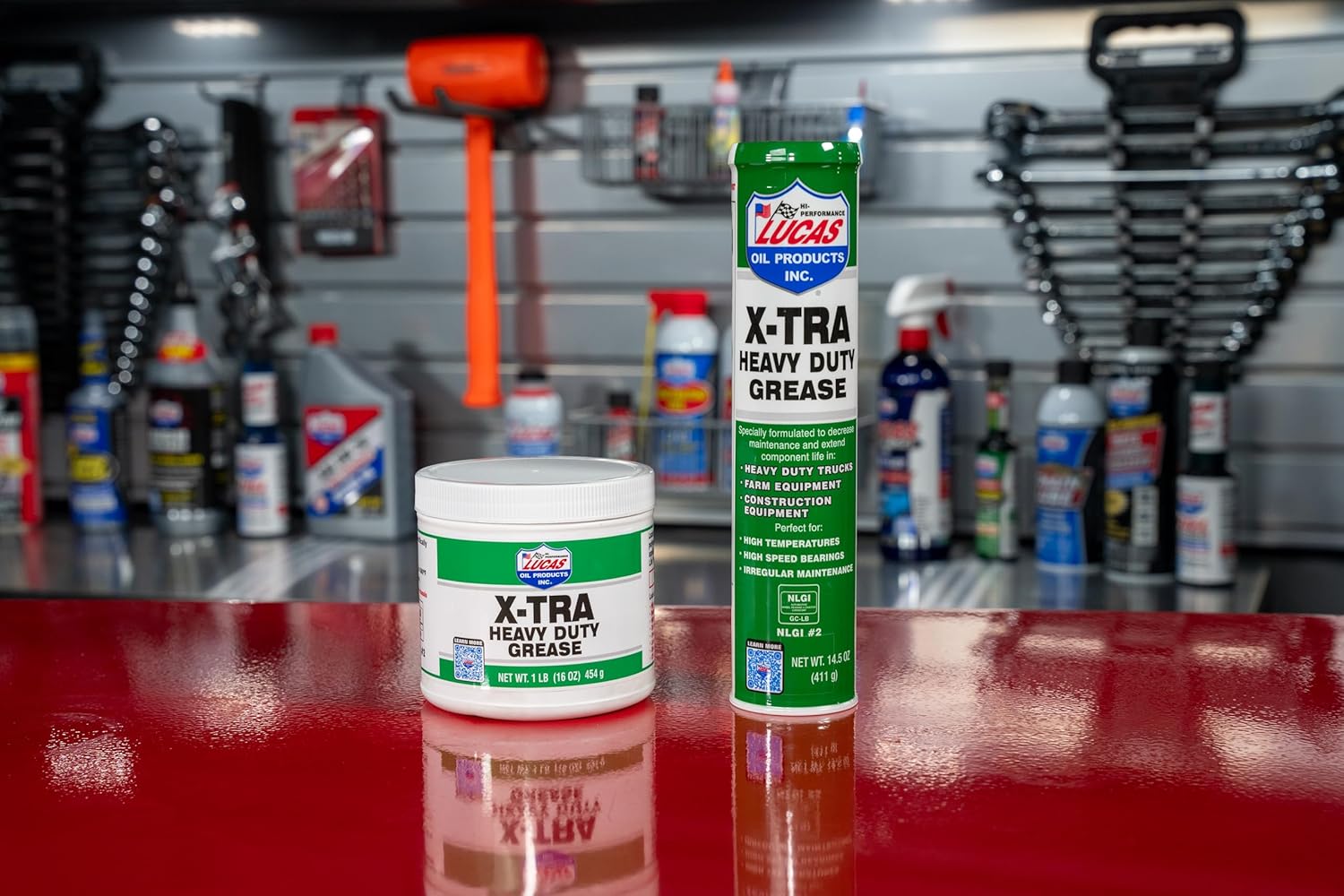 Lucas Oil 10301-10 14.5 oz. Xtra Heavy Duty Grease, 10/Box