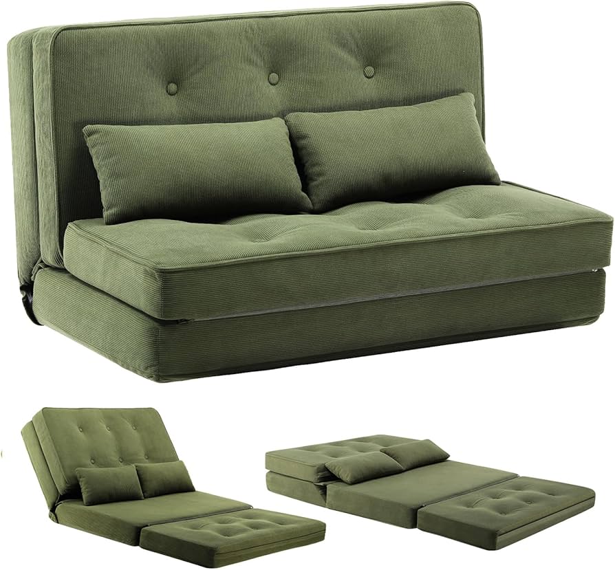 B 新品 ソファ カーキ 緑 リクライニング ベッド ローソファ フロア こたつ 新品 マルチ ソファ カーキ 緑 リクライニング ベッド