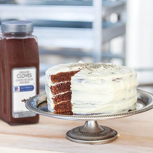 Miniatura 7 de McCormick Culinary Clavo molido, 16 onzas, un recipiente de 16 onzas de polvo de clavo molido para sabor dulce y picante, uso en pasteles, galletas,