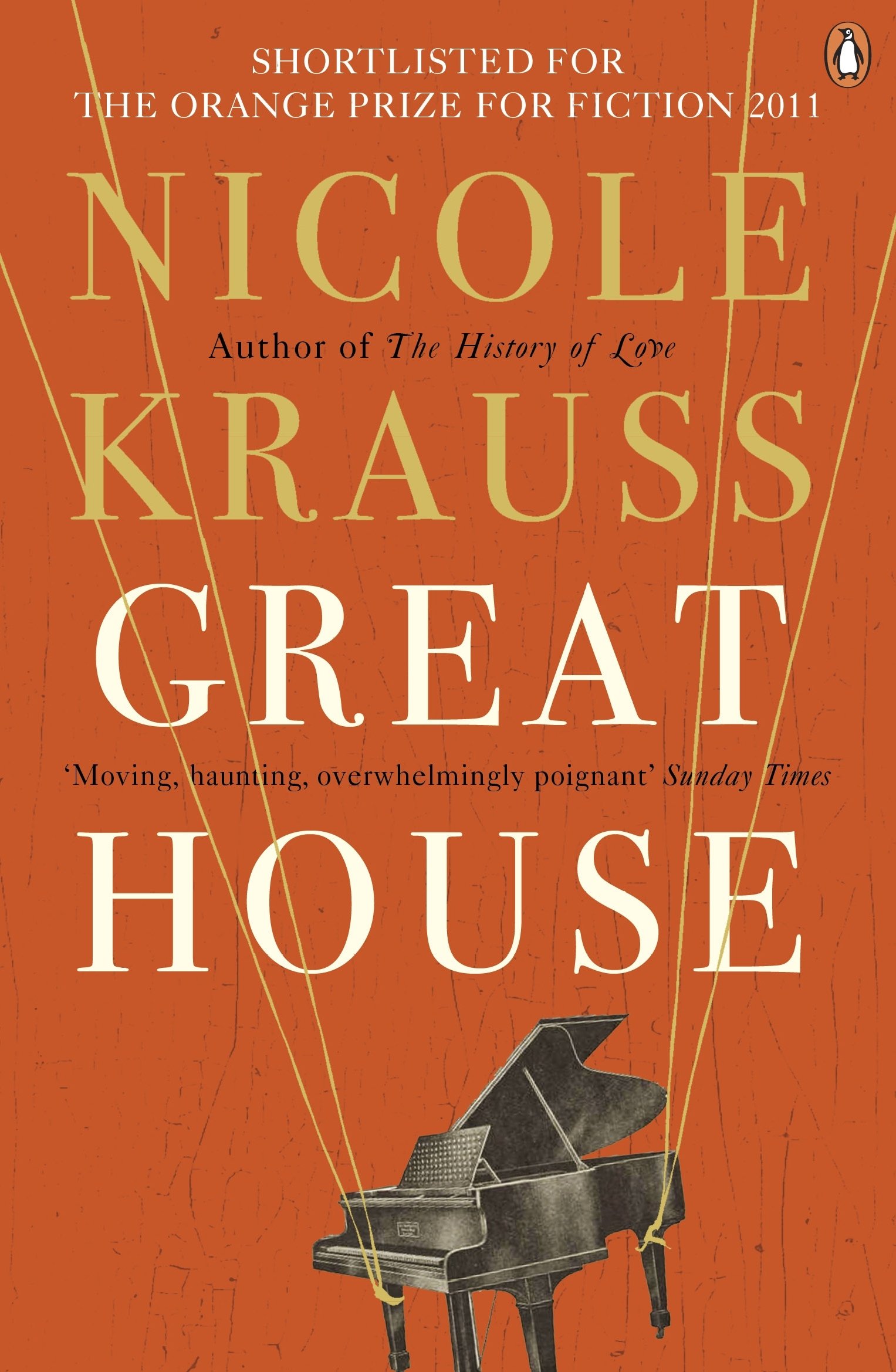 Great House By Nicole Krauss. 9780670919345