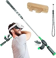 Vista 11 de DeadEyeVR - DriVR Elite - Golf Club for Quest - Realistic VR Golf Simulator Handle - Weighted VR Golf Club Grip for Enhanced Play