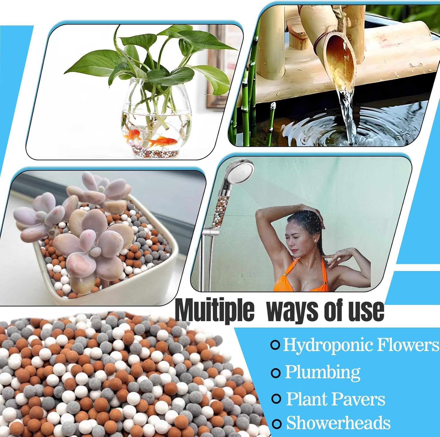 Shower Head Beads Refills, Replacement for Hard Water - ic