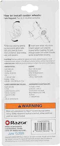 Miniatura 2 de Razor PowerWing RipRider 360 - Ruedas traseras 2520in color azul