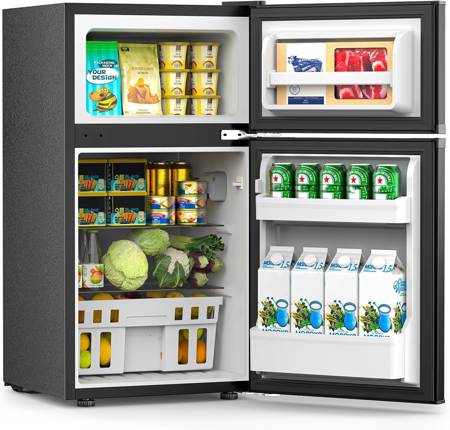 COWSAR 2.5 Cu.Ft Dorm Fridge with
