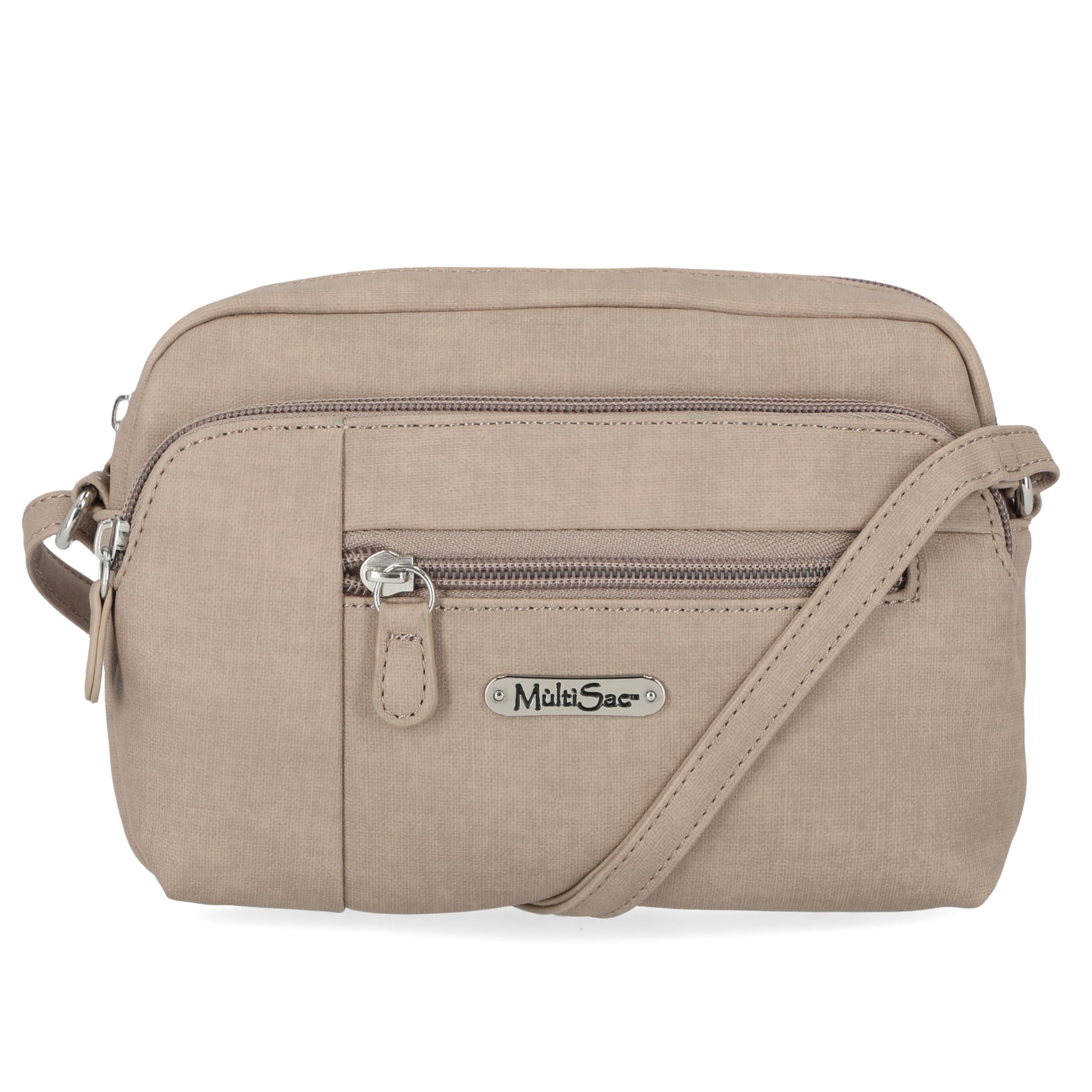 Snapklik.com : MultiSac Womens Mini Dynamic Crossbody Bag, Shitake