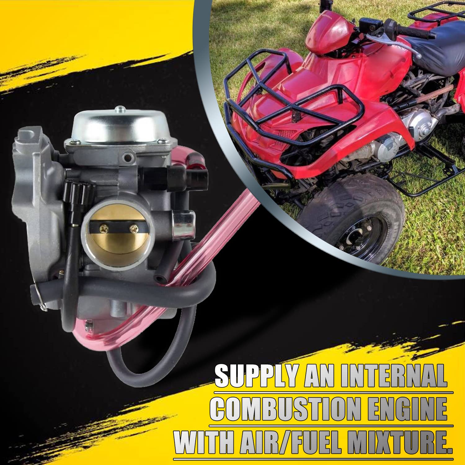 CAT300オートバイキャブレター、ケイヒンCVK32キャブレター用、アークティックキャット250（2002-2005）、300（2001-2005）、 2X4、4X4、DVX ATV、クワッド、ピットバイク用 - AliExpress 201355758 GOOFIT キャブレター Arctic Cat 250 300 2x4 4x4 ATV Carb 2001 2002 2003 2004 2005用