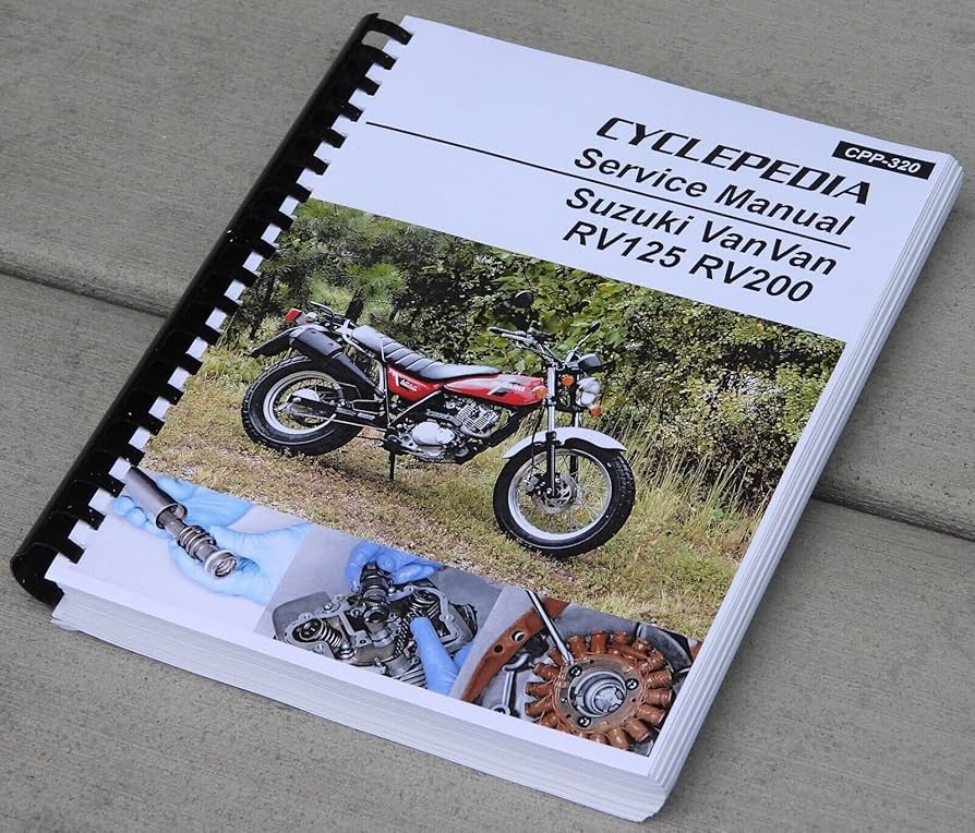 SUZUKI VanVan200 バンバン200 サービスマニュアル スズキ バンバン200 サービスマニュアル 正規 中古 バイク 整備書