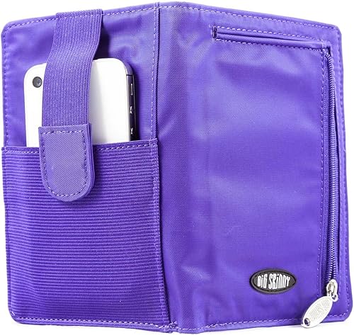 Miniatura 3 de Big Skinny Cartera delgada myPhone Bi-Fold para mujer, tamaño grande, con capacidad para hasta 20 tarjetas