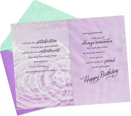 Miniatura 3 de Hallmark Tarjeta de cumpleaños para hija (Sso Many Wishes)