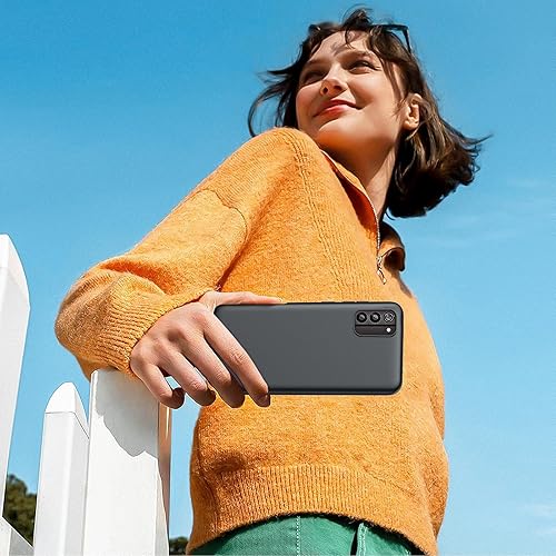 Miniatura 7 de Oududianzi - Funda para teléfono Nokia G100, con 2 protectores de pantalla, funda de silicona TPU suave y ligera, a prueba de golpes, antiarañazos,