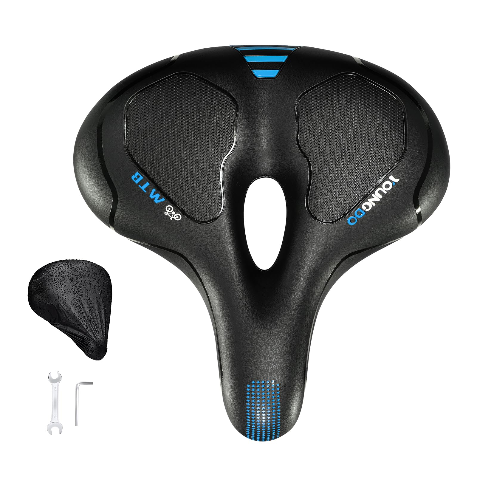 Selle de vélo en silicone souple avec boule de suspension - YOSOO - TIP Selle de vélo en silicone souple avec boule de suspension - YOSOO - TIP