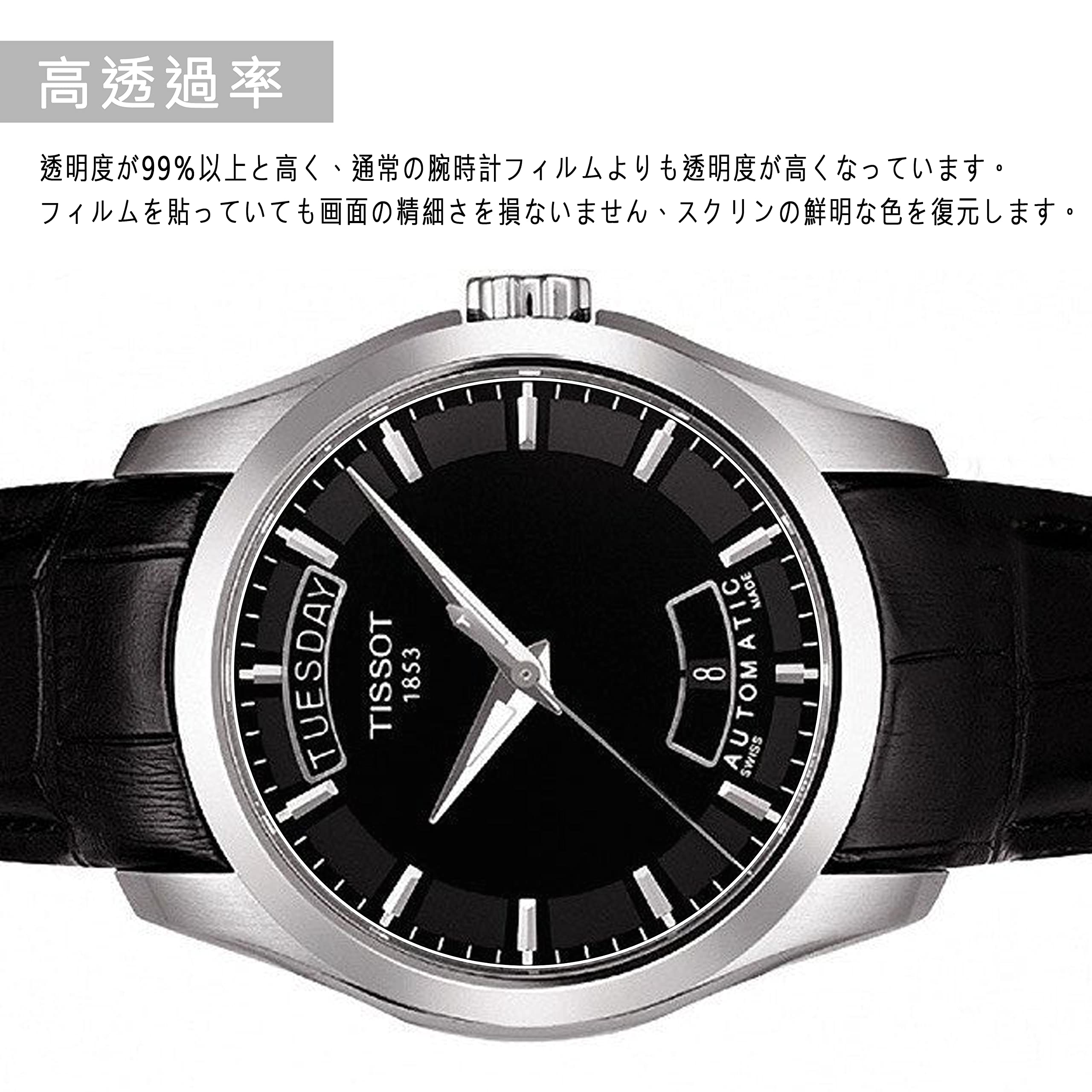 Amazon | 【 3枚セット- 日本旭硝子-高 品質】33mm 直径 腕時計 円型 