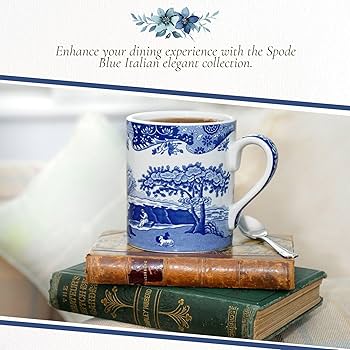 スポード　ブルーイタリアン　　キャニスター　COFFEE スポード (Spode) ブルーイタリアン コーヒーカップ＆ソーサー