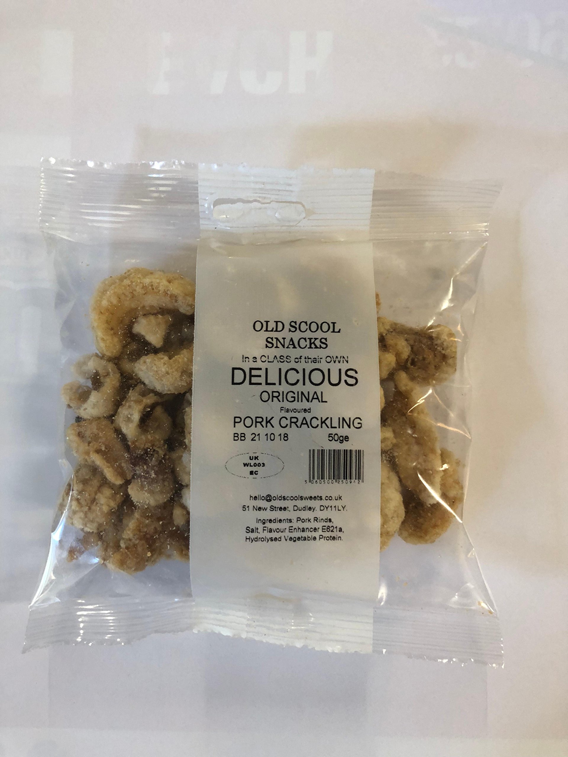 Old Scool Snacks Original Pork Crackling 50g