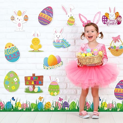 Miniatura 2 de Juego de 108 piezas de decoración para el aula del día de San Patricio, 72 piezas de recortes de trébol de trébol del día de San Patricio, 36 piezas