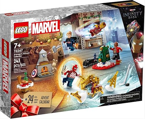 LEGO 76267 Marvel Avengers Calendario de Adviento 2023 (243 piezas)