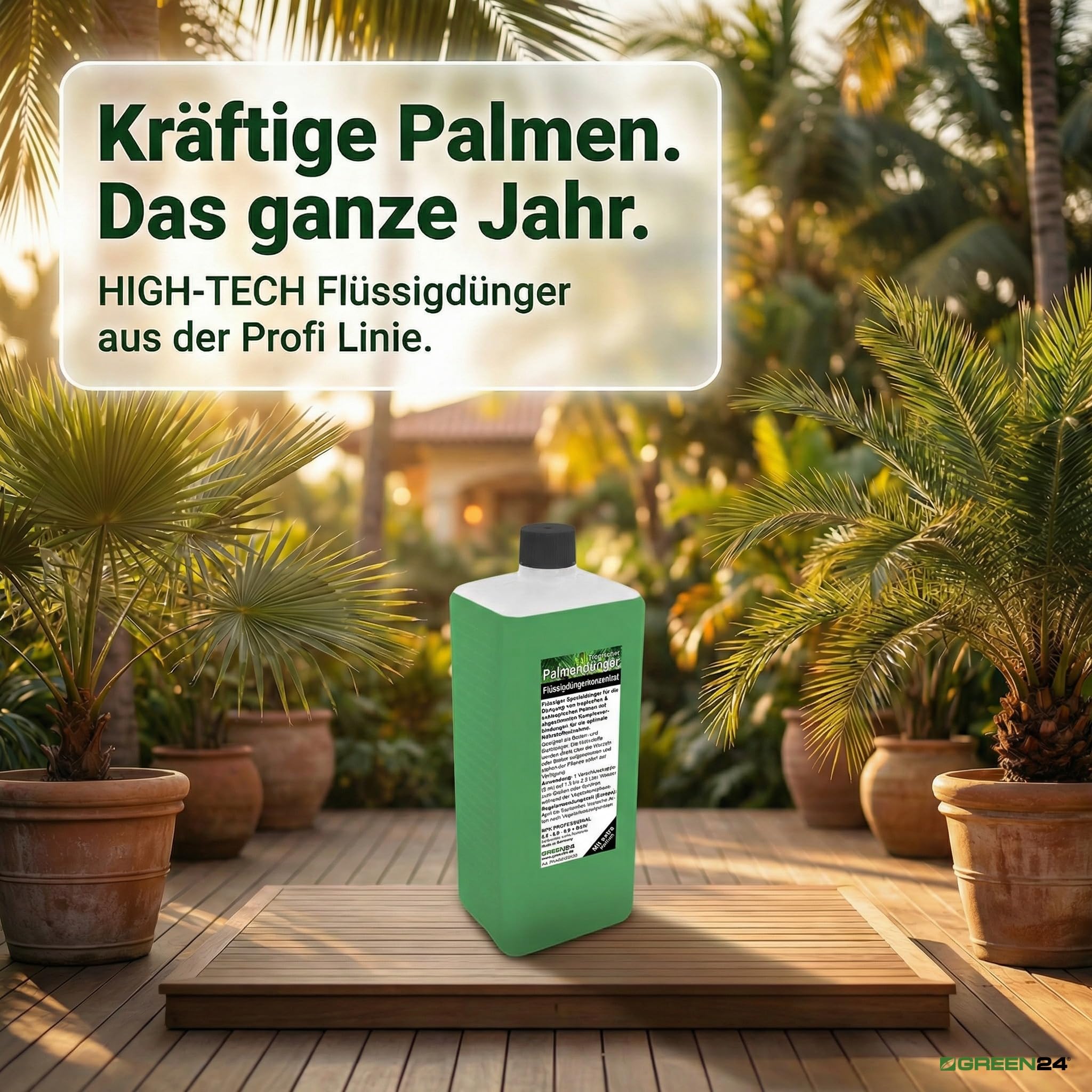 Engrais 1 l xL profi engrais pour palmiers ligne engrais nPK système d'engrais foliaire
