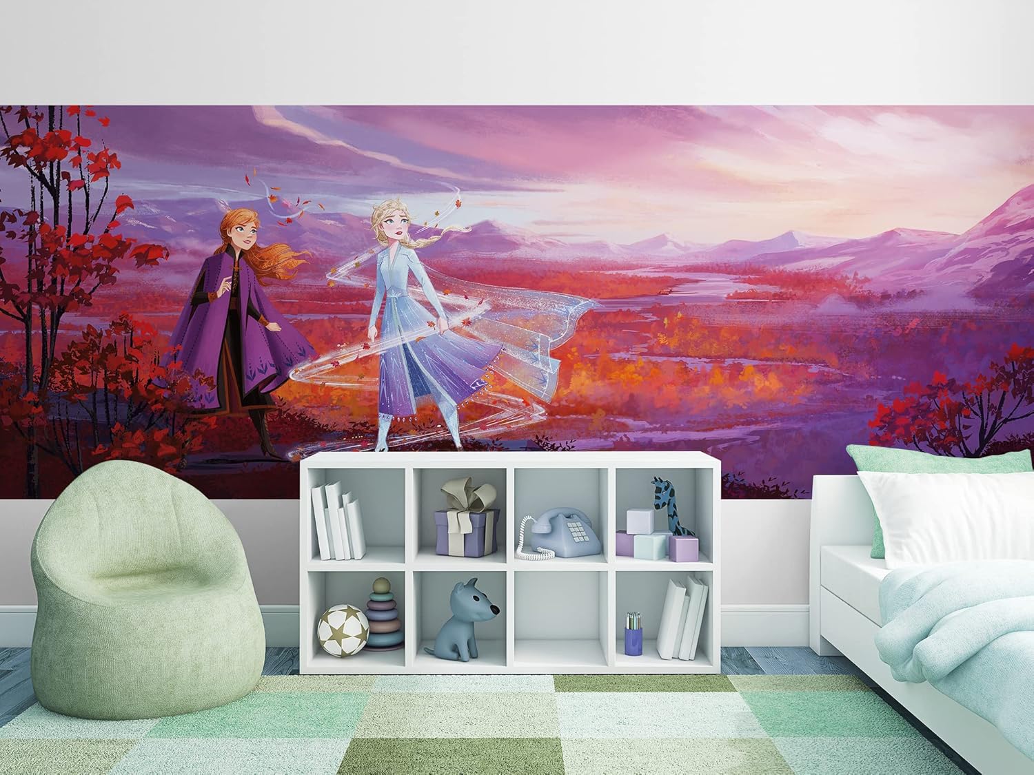 Photo Wallpaper Frozen Panorama Size 368 x 127 cm