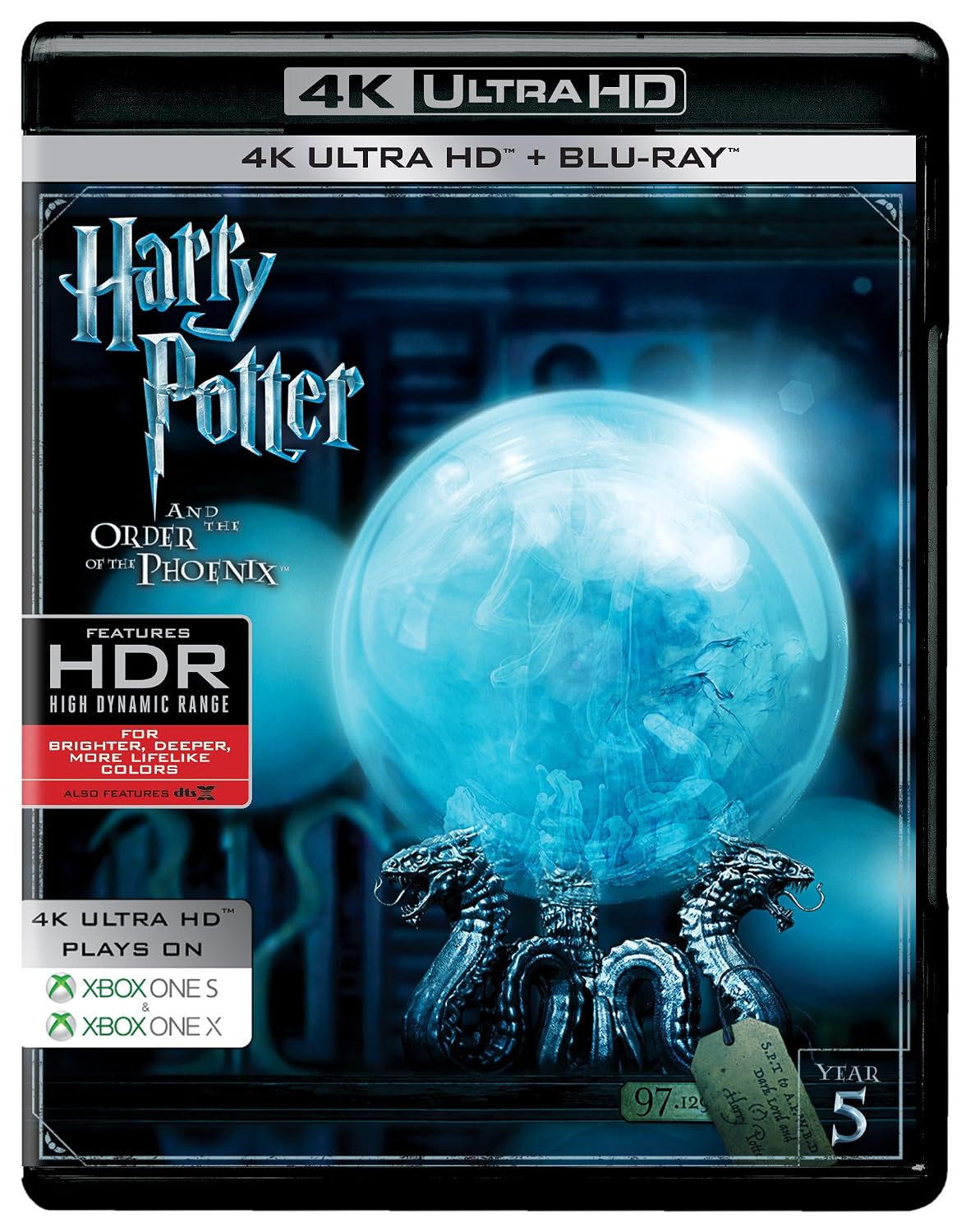 Harry Potter and the Order of the Phoenix (2007) - Year 5 (4K UHD + Blu ...