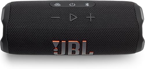 JBL Flip 7 - Tragbarer, wasserdichter und sturzsicherer Lautsprecher - Schwarz - 6
