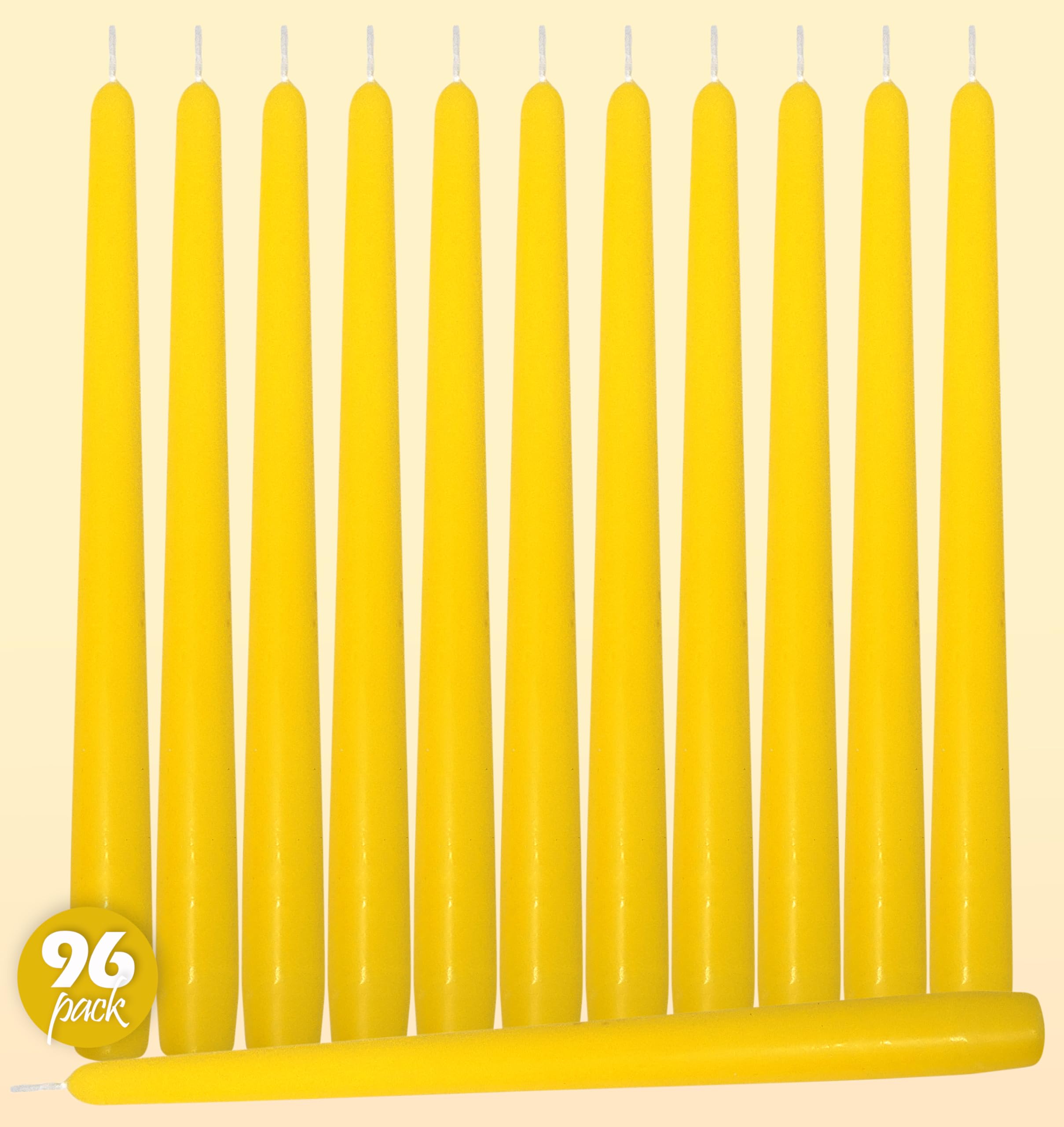 Hyoola - Candele alte coniche, confezione da 100 pezzi
